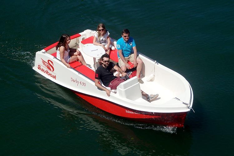 Saviboat electric boats derby range