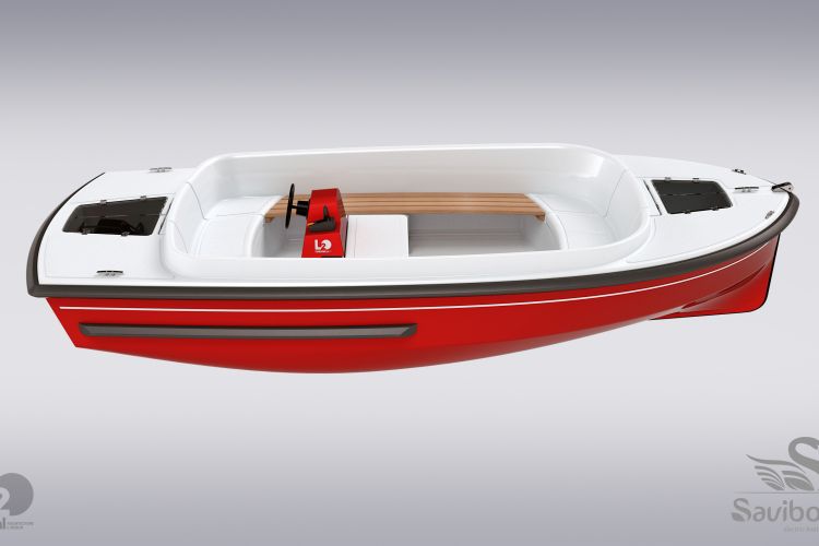 Elite 5 | 7 to 9 people | Saviboat electric boats, leisure water sports centers, tourist operators