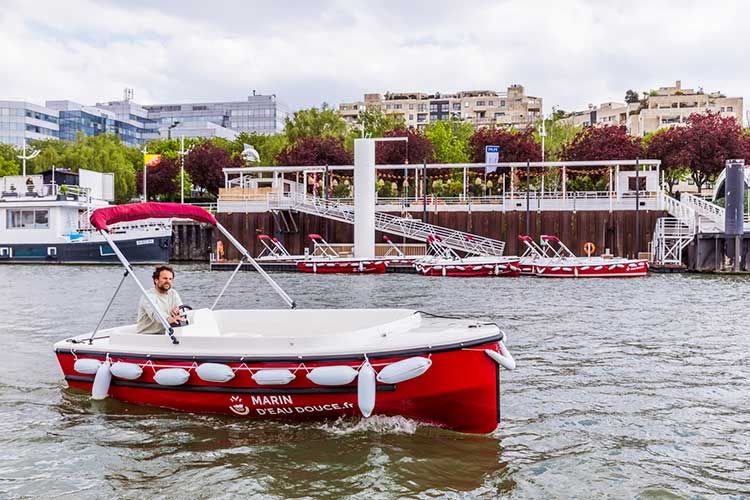 Elite 5 | 7 to 9 people | Saviboat electric boats | Polpo © RomainRicard