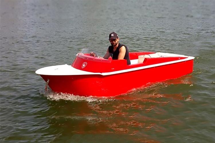 Plaisance 3.70 4 passagers | Saviboat bateaux électriques, bases nautiques de loisirs, acteurs touristiques