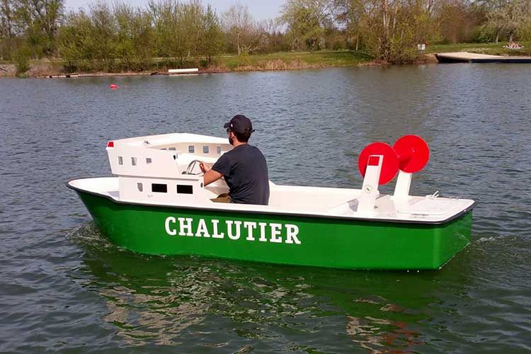 The Fisher boat | Port Miniature© range | Saviboat electric boats