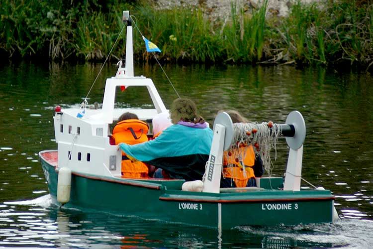 The Fisher boat | Port Miniature© range | Saviboat electric boats