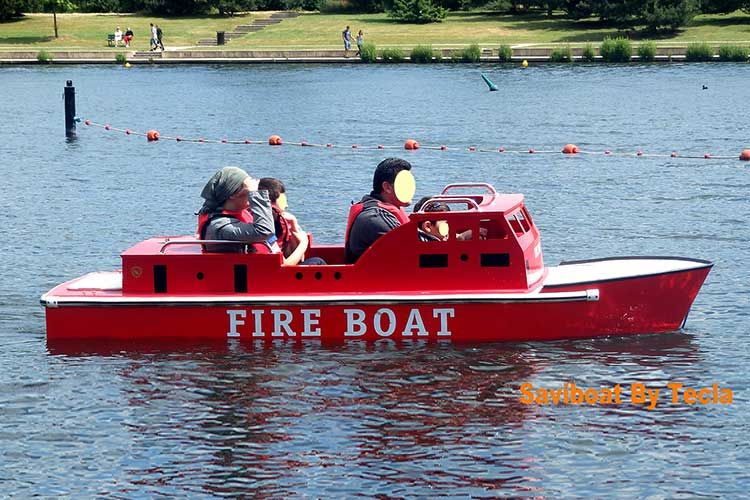 le Feu | Saviboat bateaux électriques gamme Port Miniature©