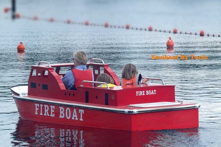 le Feu | Saviboat bateaux électriques gamme Port Miniature©