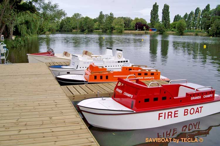 le Feu | Saviboat bateaux électriques gamme Port Miniature©